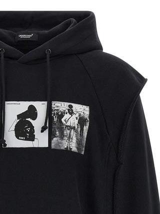 Black Cotton Sweatshirt