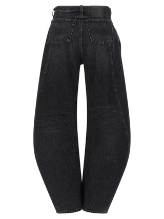 Black Cotton Jeans Denim