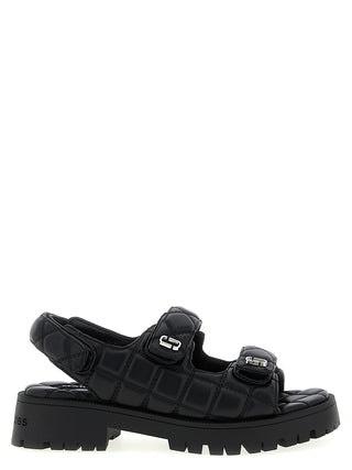 Black Lamb Leather Mid Heel Pumps