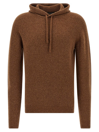 Brown Virgin Wool Cardigan