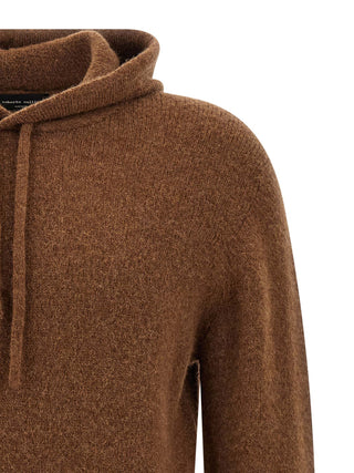 Brown Virgin Wool Cardigan