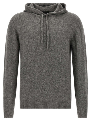 Gray Virgin Wool Cardigan