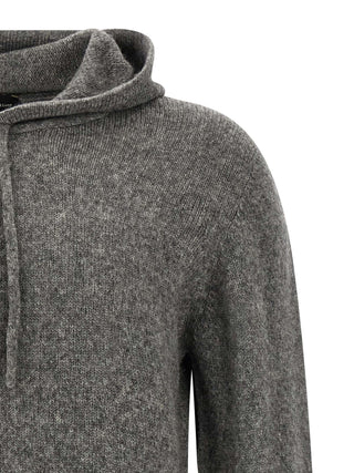 Gray Virgin Wool Cardigan