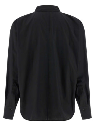 Blusa negra de algodón