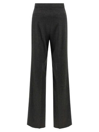 Gray Viscose Two-Piece Suit
