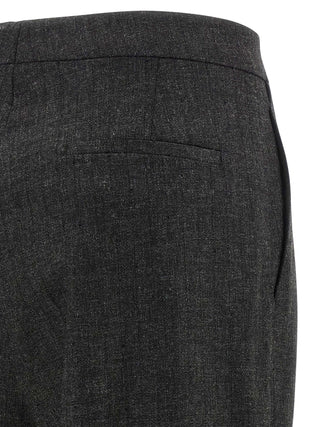 Gray Viscose Two-Piece Suit