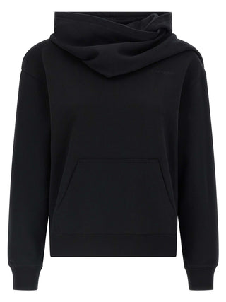 Black Cotton Sweatshirt