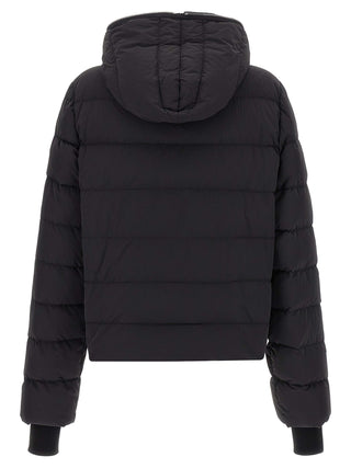 Black Nylon Full-Length Jacket