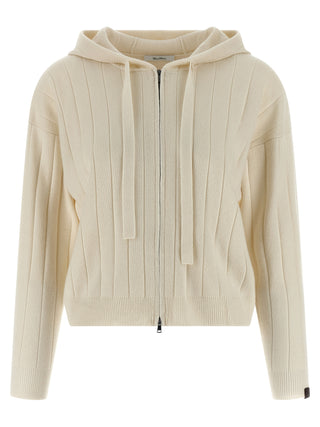 White Cashmere Cardigan