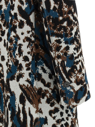 Multicolor Wool Coat