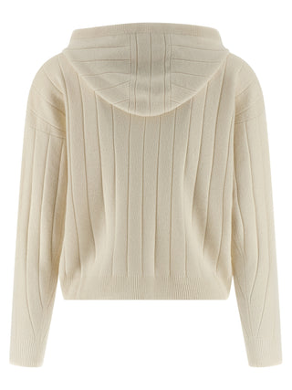 White Cashmere Cardigan