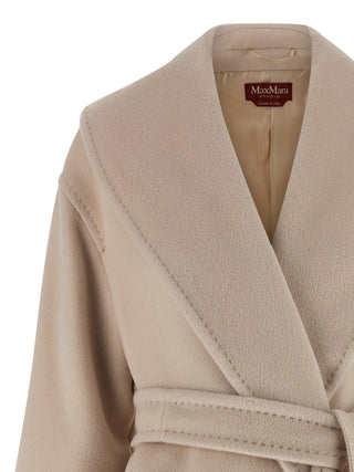 Beige Wool Coat