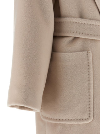 Beige Wool Coat