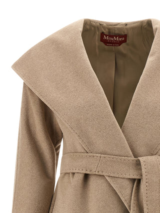 Beige Cashmere Coat