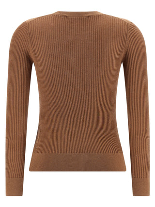 Beige Silk Cardigan