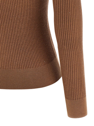 Beige Silk Cardigan