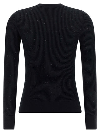 Black Silk Cardigan