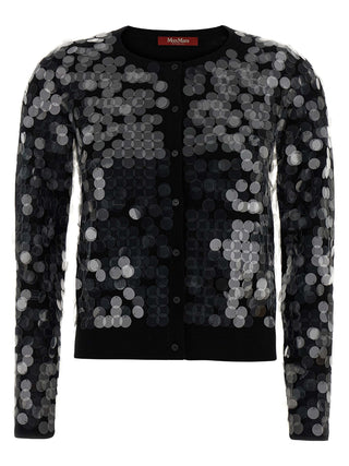 Black Virgin Wool Cardigan