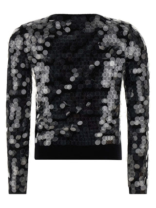 Black Virgin Wool Cardigan
