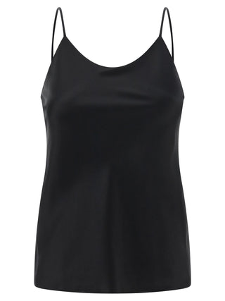 Black Silk Tank Tops
