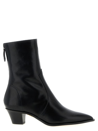 Black Calfskin Chelsea Boots