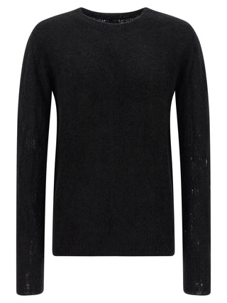 Black Wool Cardigan