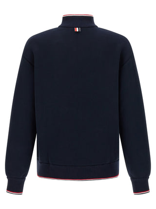 Blue Cotton Sweatshirt