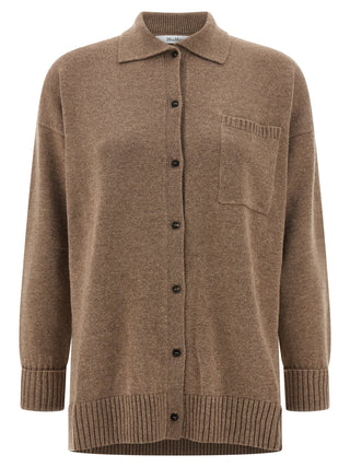 Brown Cashmere Cardigan