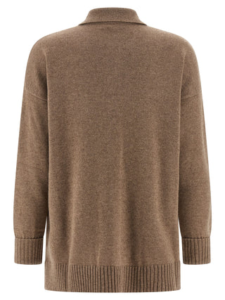 Brown Cashmere Cardigan