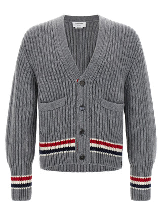 Gray Cashmere Cardigan