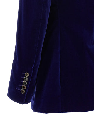 Blue Cotton Blazer