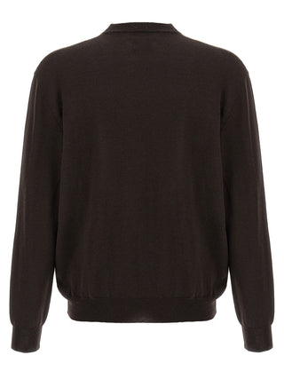 Brown Wool Cardigan