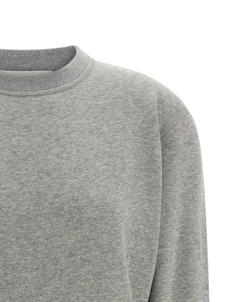 Sudadera de cachemira gris