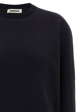 Sudadera azul de algodón
