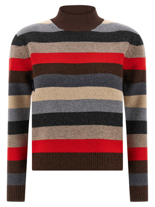 Multicolor Wool Cardigan