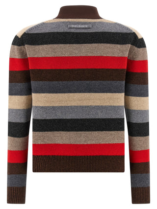 Multicolor Wool Cardigan