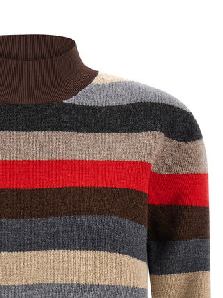 Multicolor Wool Cardigan