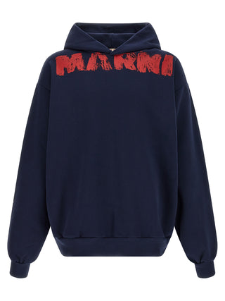 Blue Cotton Sweatshirt