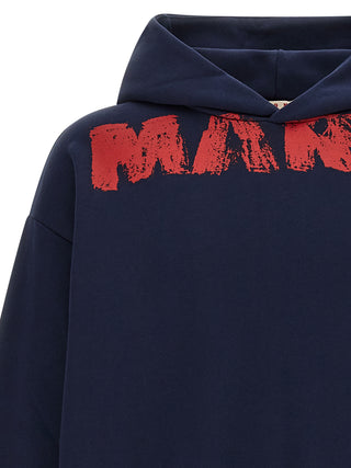 Blue Cotton Sweatshirt