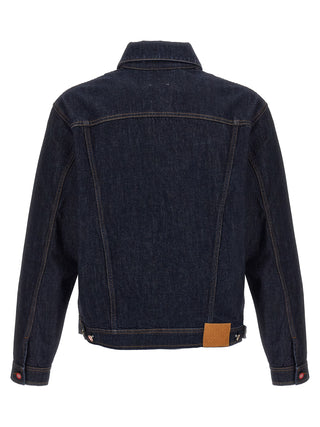 Blue Cotton Denim Jacket