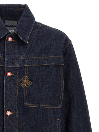 Blue Cotton Denim Jacket