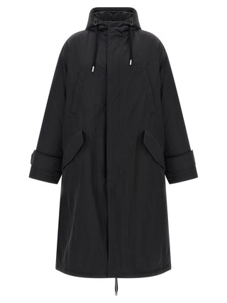 Gray Polyamide Parka
