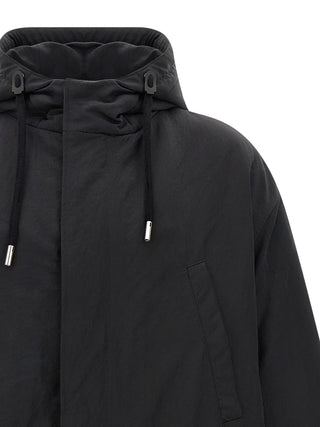 Gray Polyamide Parka