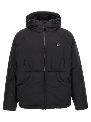 Black Polyester Shell Jacket