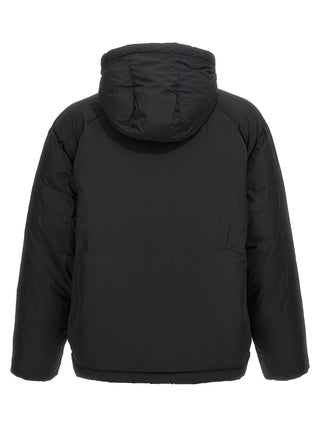 Black Polyester Shell Jacket