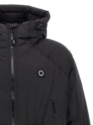 Black Polyester Shell Jacket