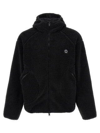 Black Polyester Sweatshirt