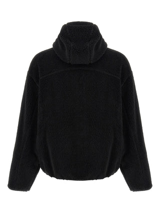 Black Polyester Sweatshirt