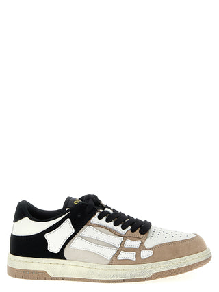 Multicolor Cowhide Low Top Sneakers