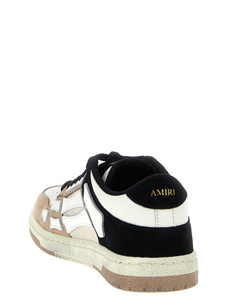 Multicolor Cowhide Low Top Sneakers